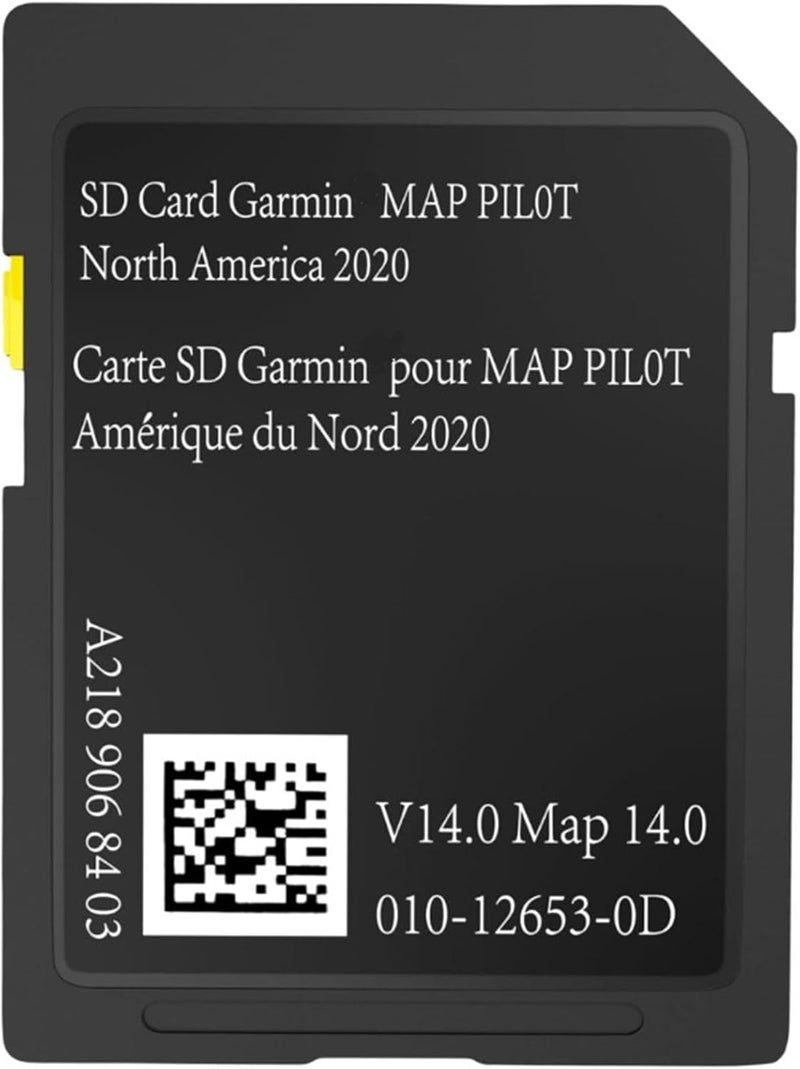 Ceypecfire Latest Navigation Memory Card A2189068403 Compatible with Mercedes Garm./Pilot,GLA/GLC/CLA/AMG/A/B/C/E-Class,Version 14.0 (MAP 14.0) Only fit for The Audio 20 (Code 522) NTG,Can/Mex/USA Maps - Image 2